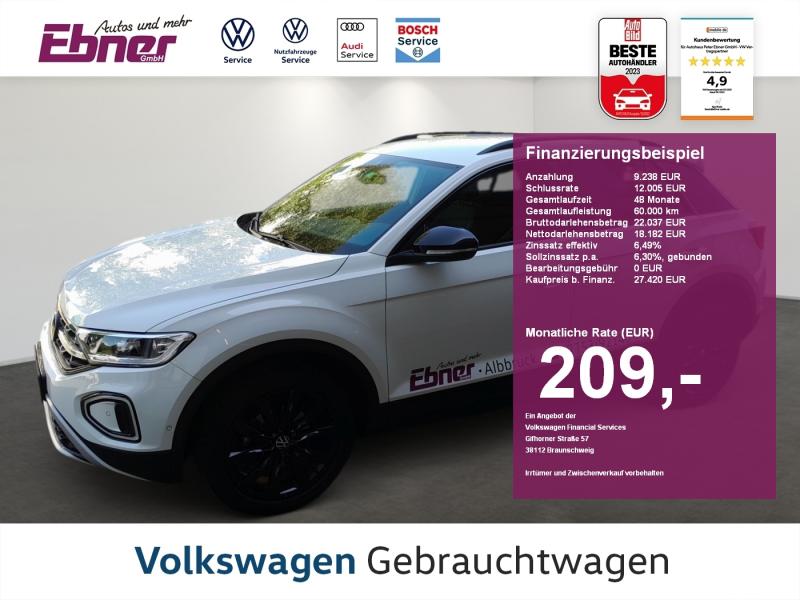 VW  T-Roc BLACK STYLE 1.5TSI DSG ACC+LED+KAMERA+DIGI,